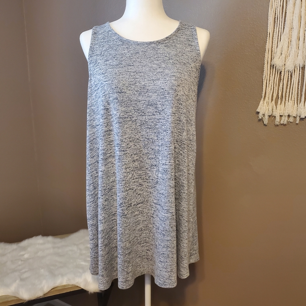 Forever 21 Heathered Grey Tank Dress Sz S